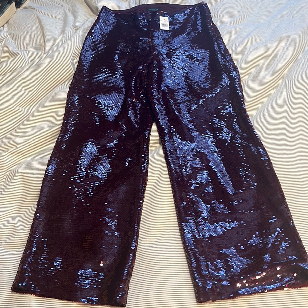 Ann Taylor sequin pant new with tags